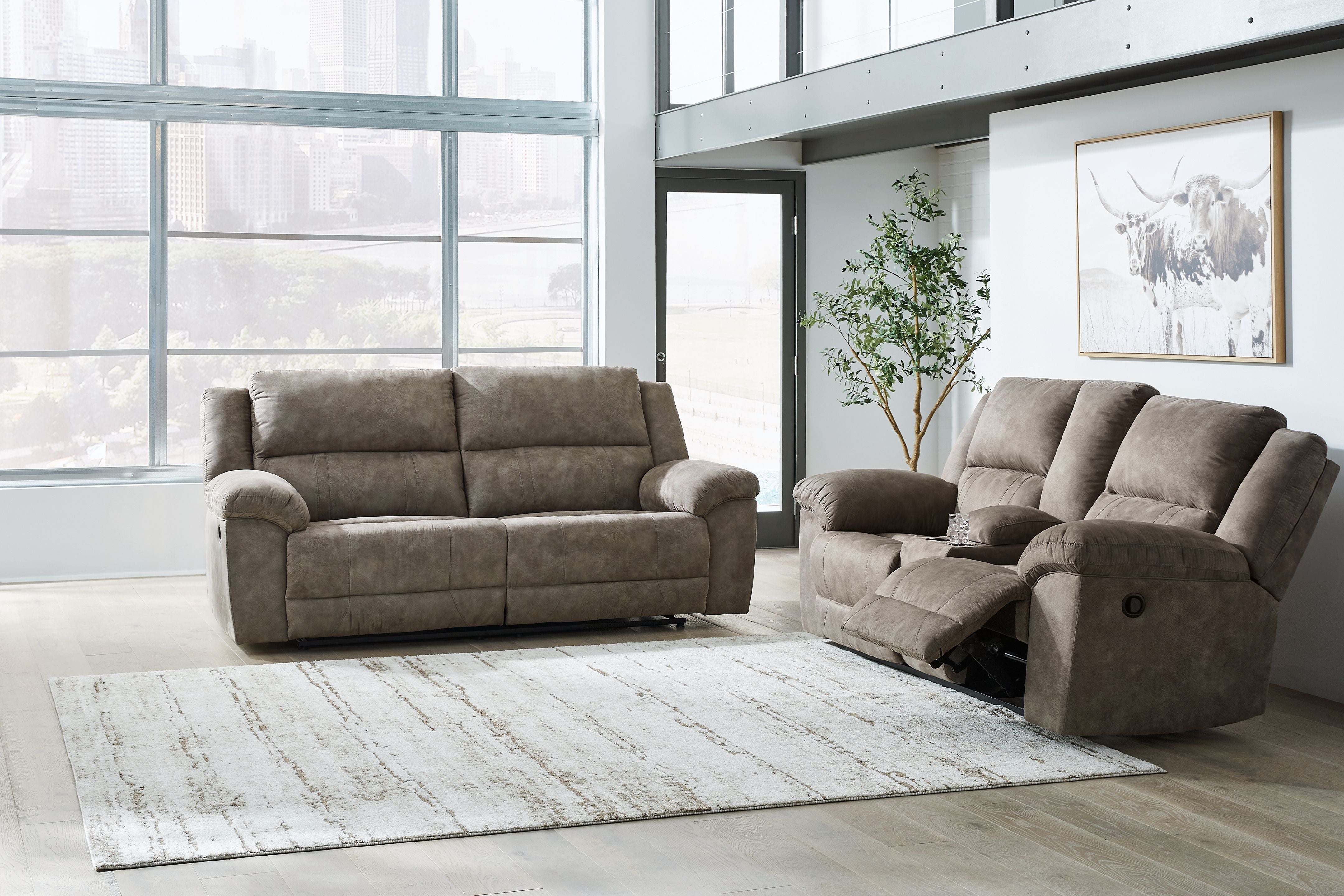 Signature Design by Ashley® Laresview - Reclining Living Room Set | Meri Furniture
