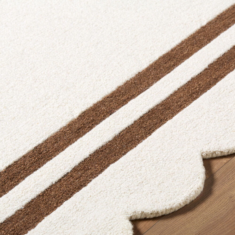 Scalloped Handmade Rug