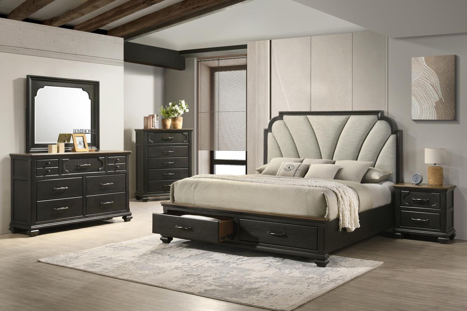 B080 - Chest - Charcoal Black