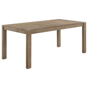 Coaster Fine Furniture Scottsdale - Solid Wood Dining Table - Washed Brown | Meri Furniture