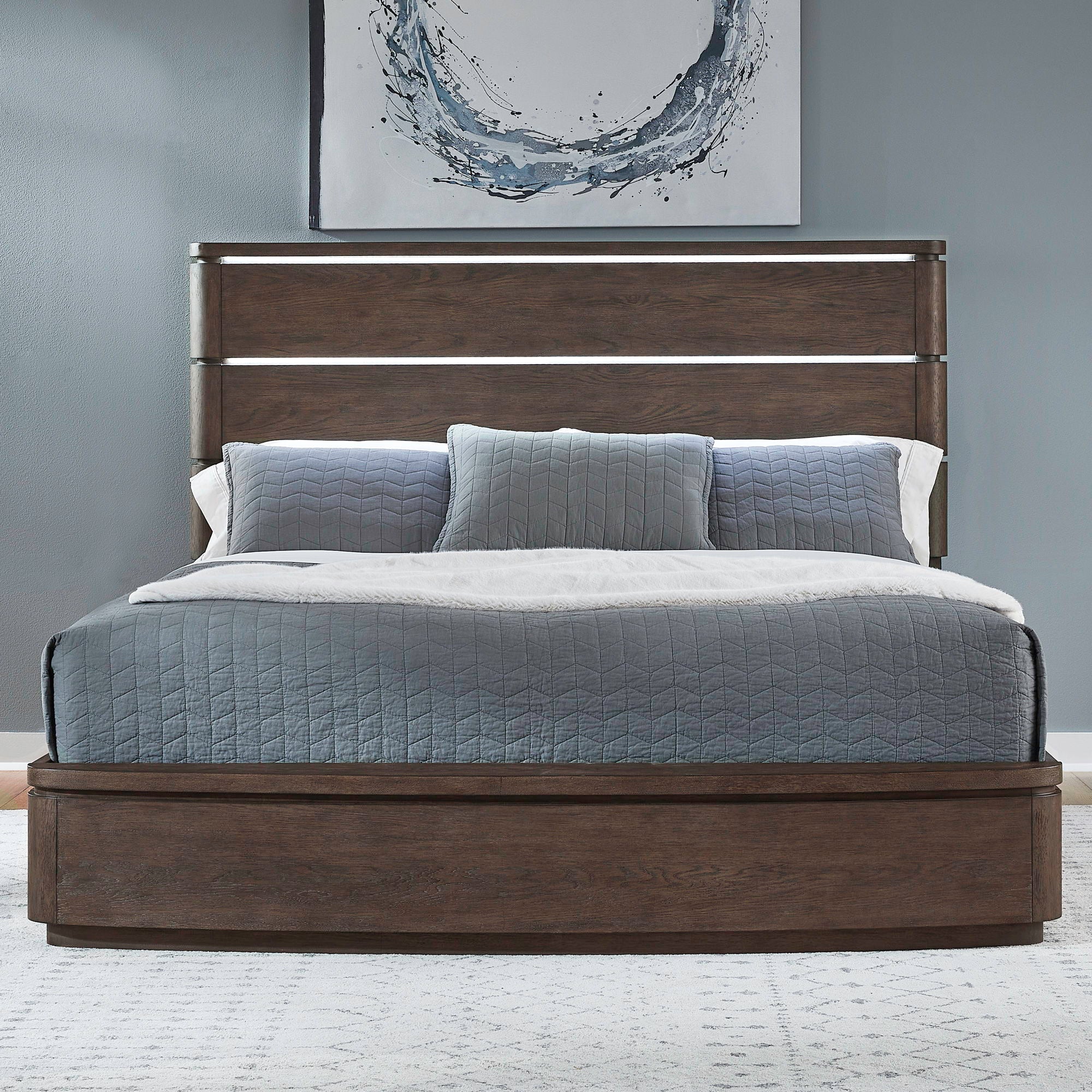 Liberty Furniture Cascade Falls - Panel Bed | Meri Furniture