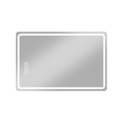 Bathroom Mirror With LED Lights, Anti-Fog Lighted Vanity Mirrors For Wall Mounted And 5 Level Dimmable, Horizontal / Vertical - Clear