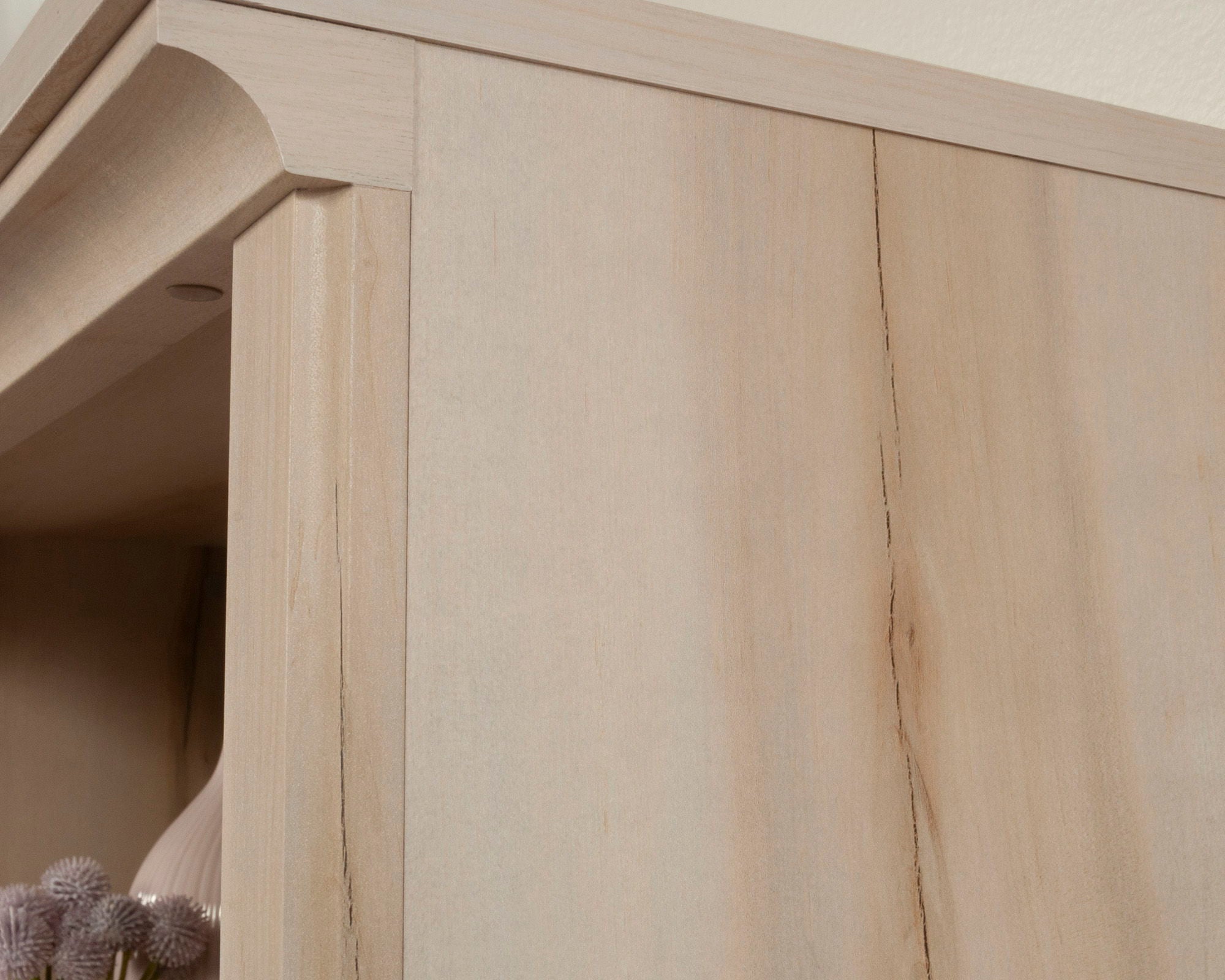5-Shelf Bookcase with Doors in Pacific Maple