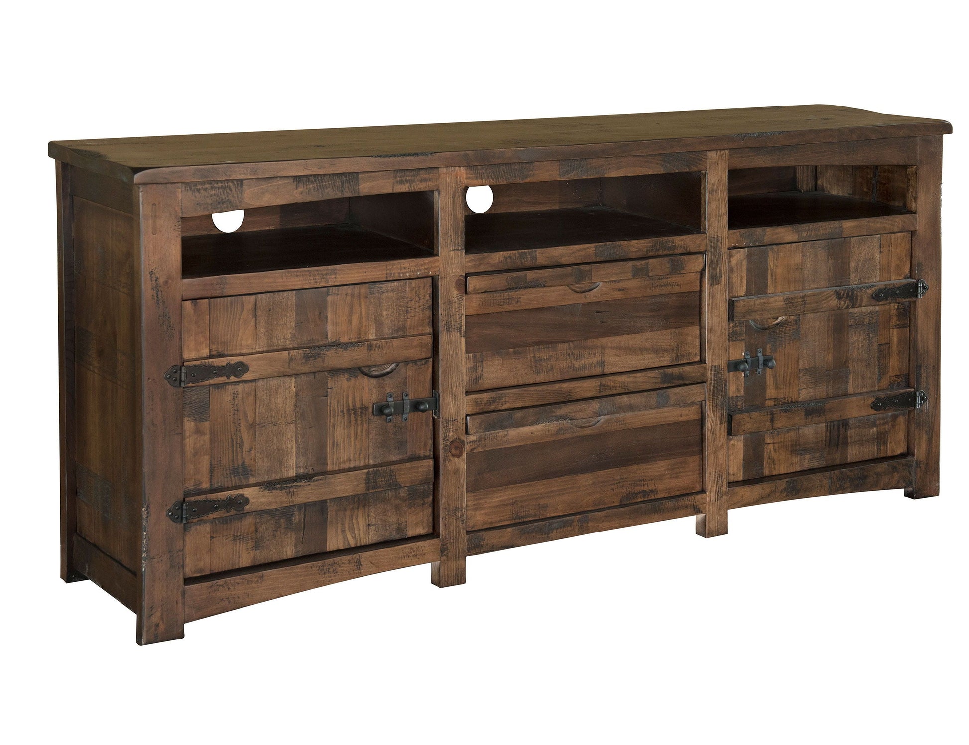 International Furniture Direct Mezcal - TV Stand with Drawers | Meri Furniture