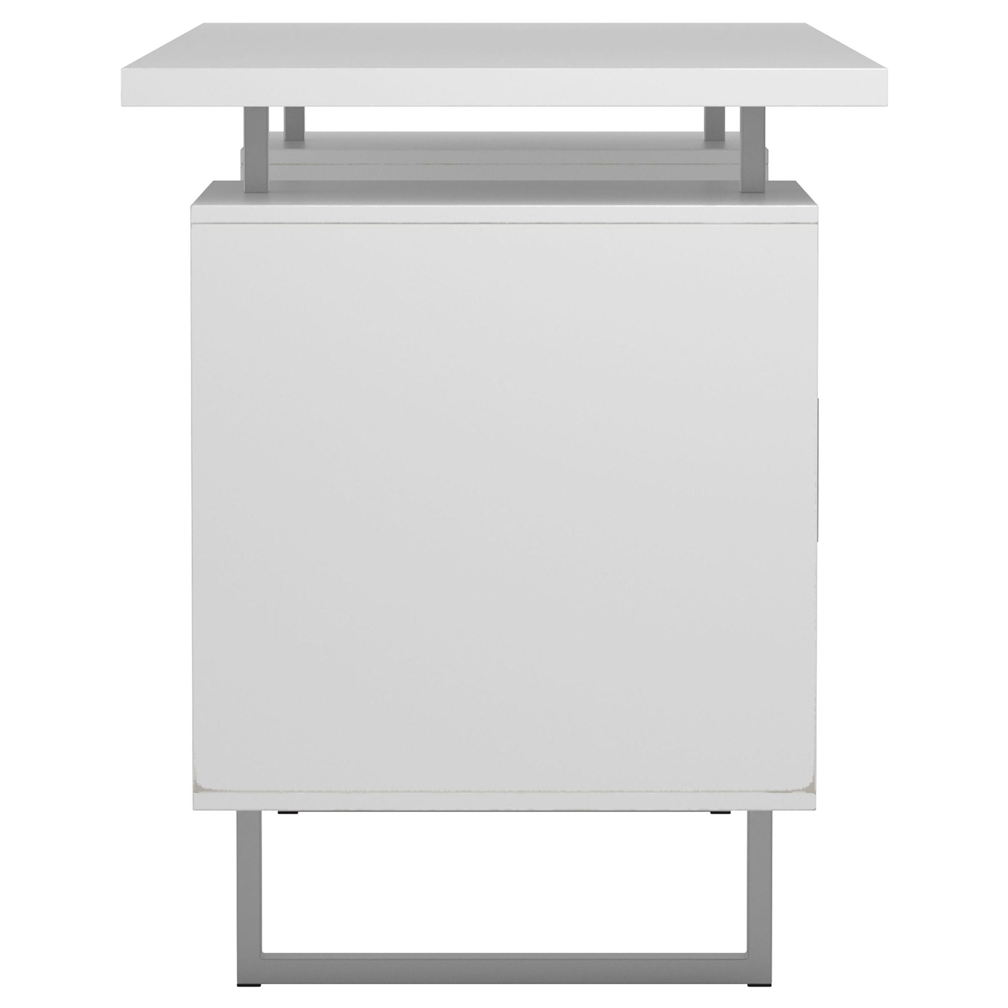 Contemporary 2 Drawer Computer Desk