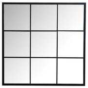 Coaster Fine Furniture Quetzal - Square Window Pane Wall Mirror - Black | Meri Furniture