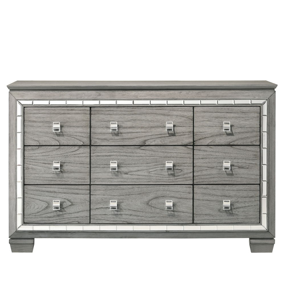 ACME Antares - Dresser - Light Gray Oak | Meri Furniture