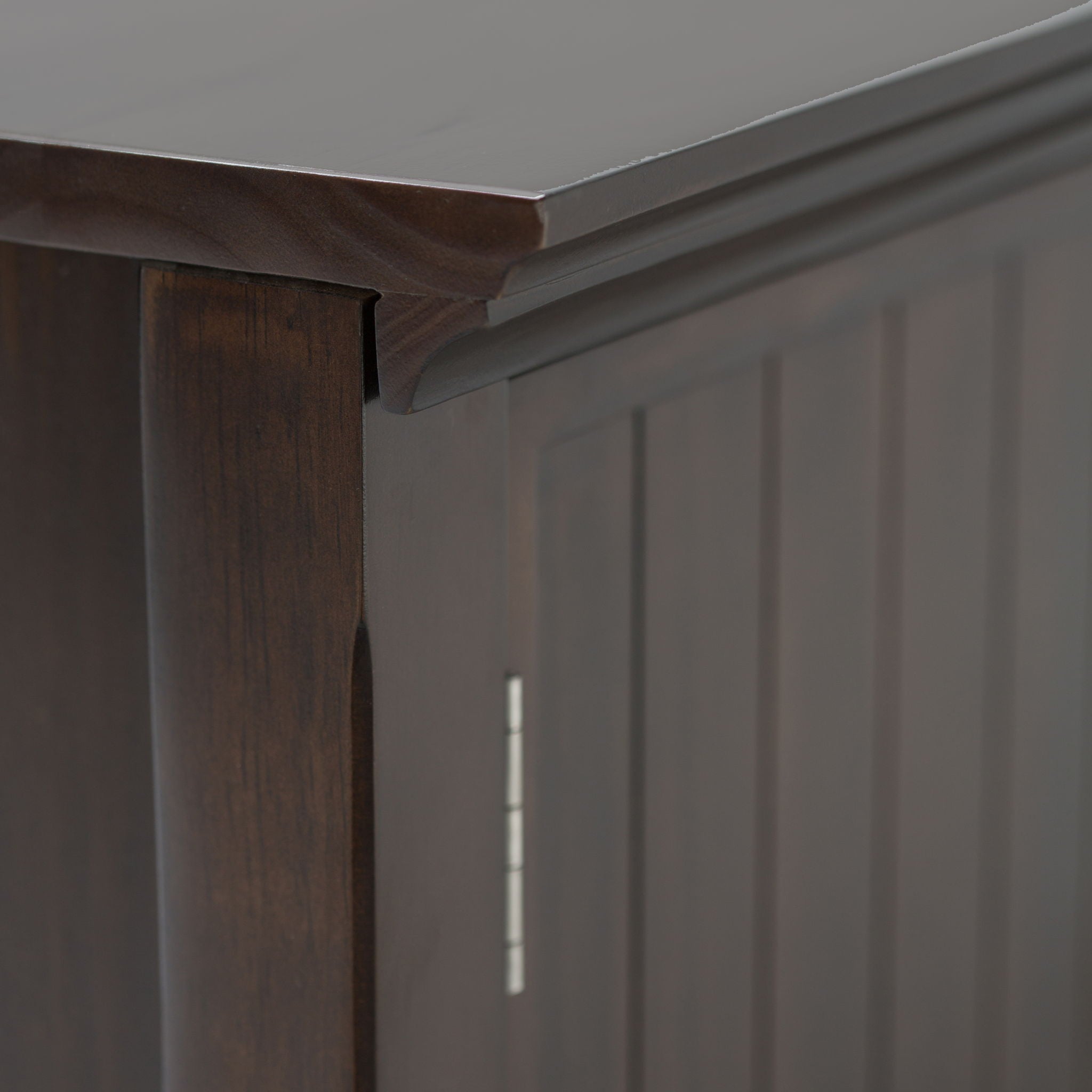 Acadian - Entryway Storage Cabinet - Brunette Brown