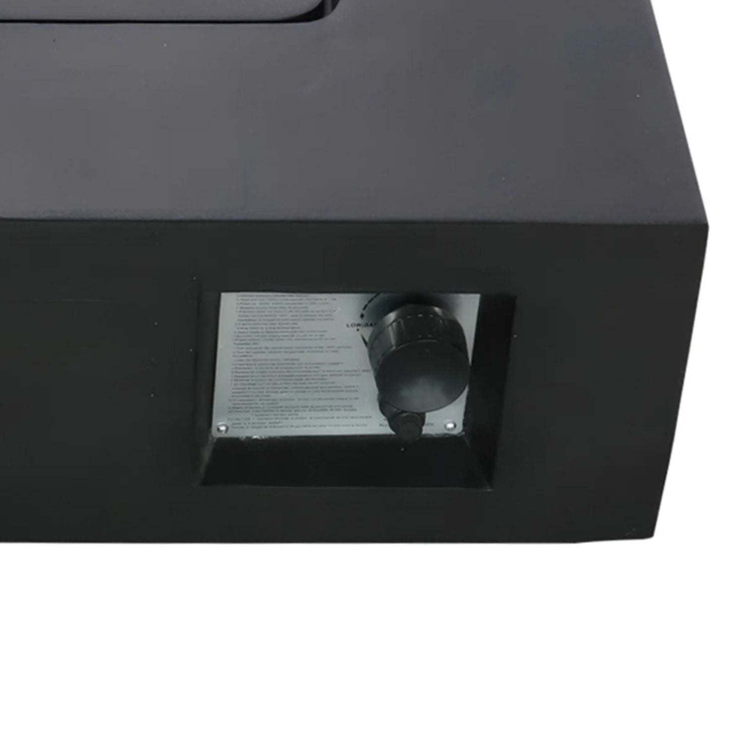 Reinforced - Propane & Gas Fire Pit Table - Charcoal