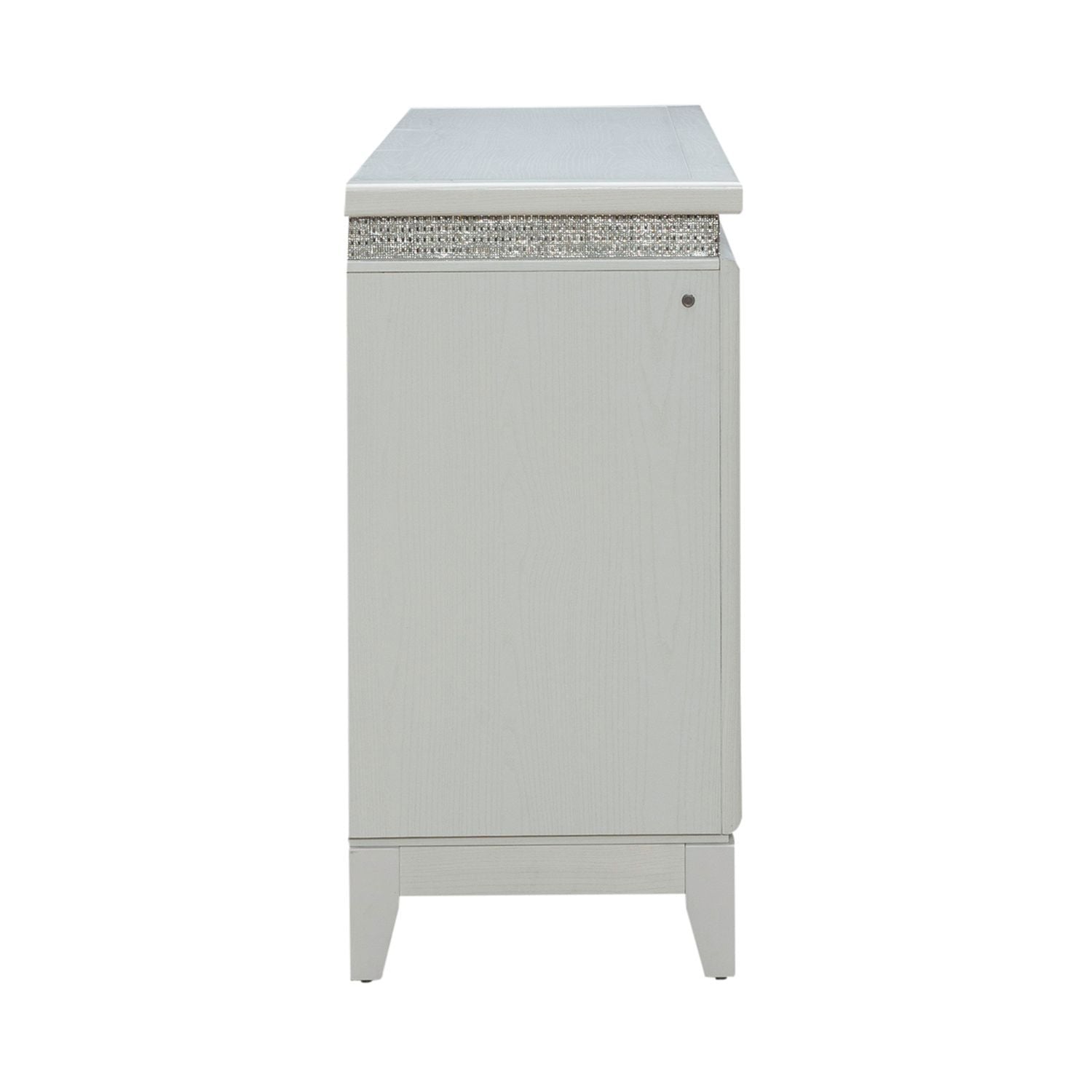 Reflections - 6 Drawer Dresser With Lights - White