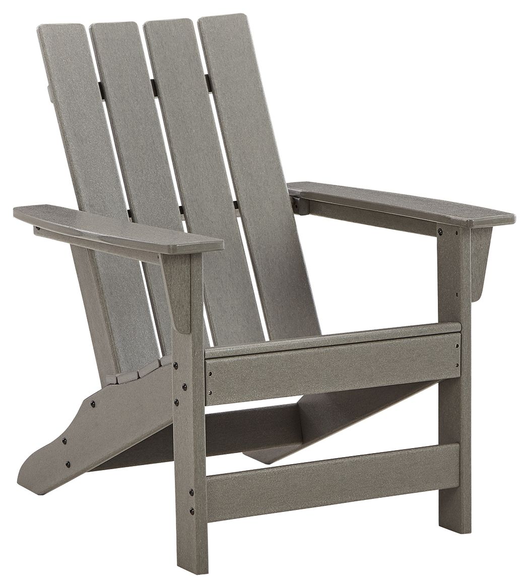 Signature Design by Ashley® Visola - Gray - Adirondack Chair | Meri Furniture