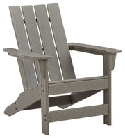Signature Design by Ashley® Visola - Gray - Adirondack Chair | Meri Furniture