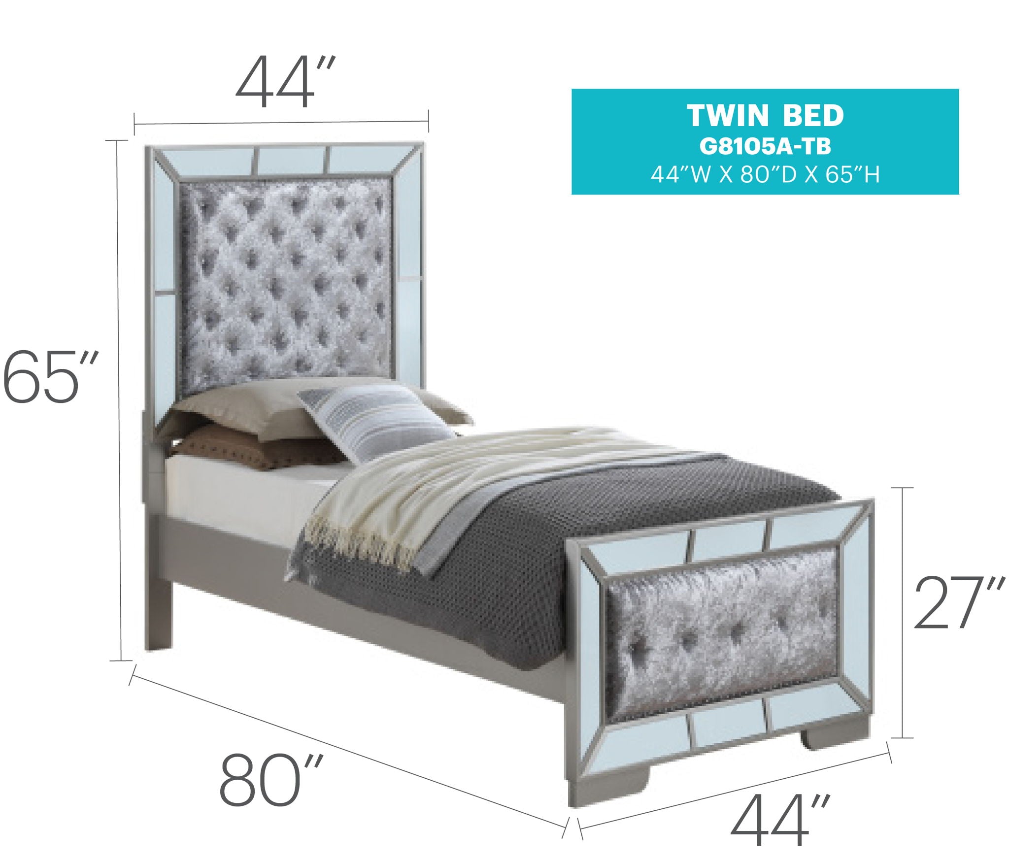 Stylish Contemporary Bed With Minimalist Design