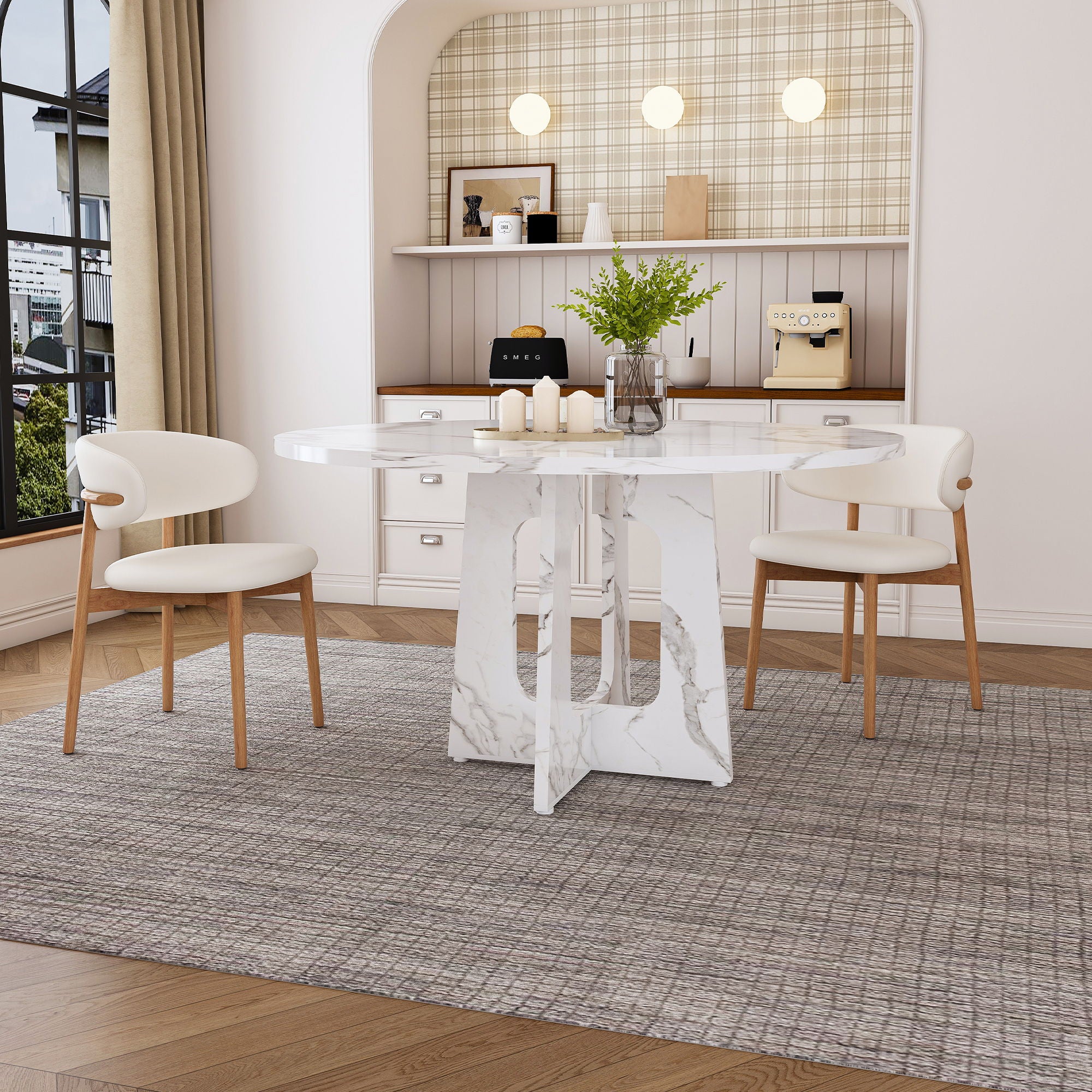 Round Dining Table For 4