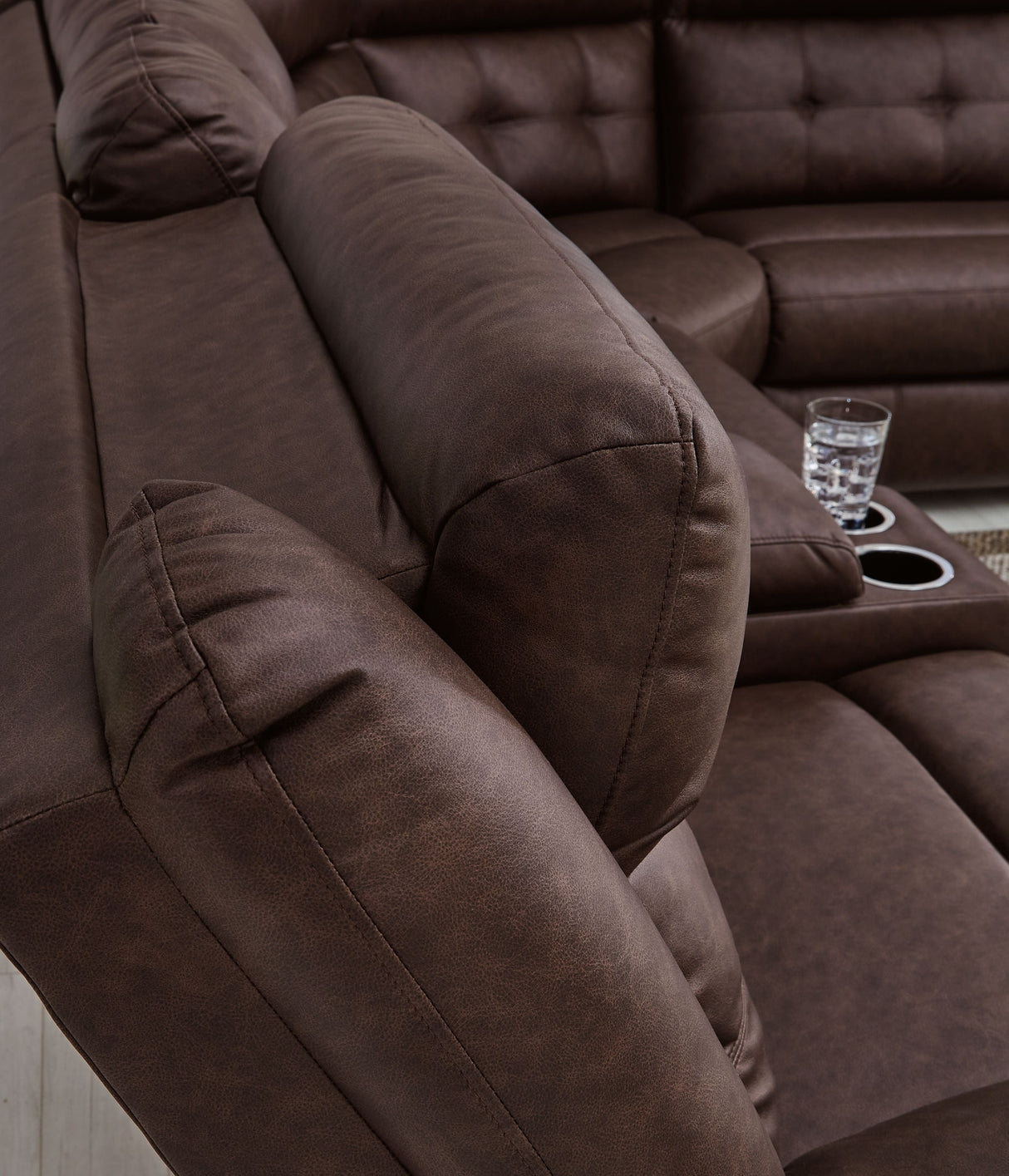 Signature Design by Ashley® Punch Up - Power Reclining Sectional | Meri Furniture