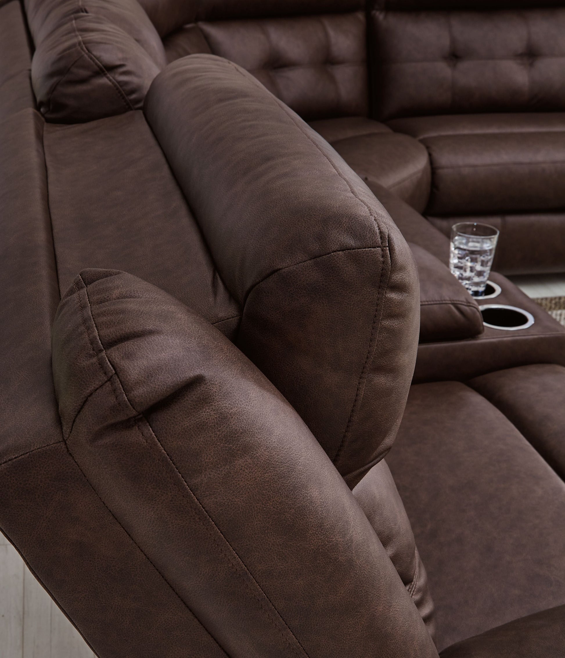 Signature Design by Ashley® Punch Up - Power Reclining Sectional | Meri Furniture