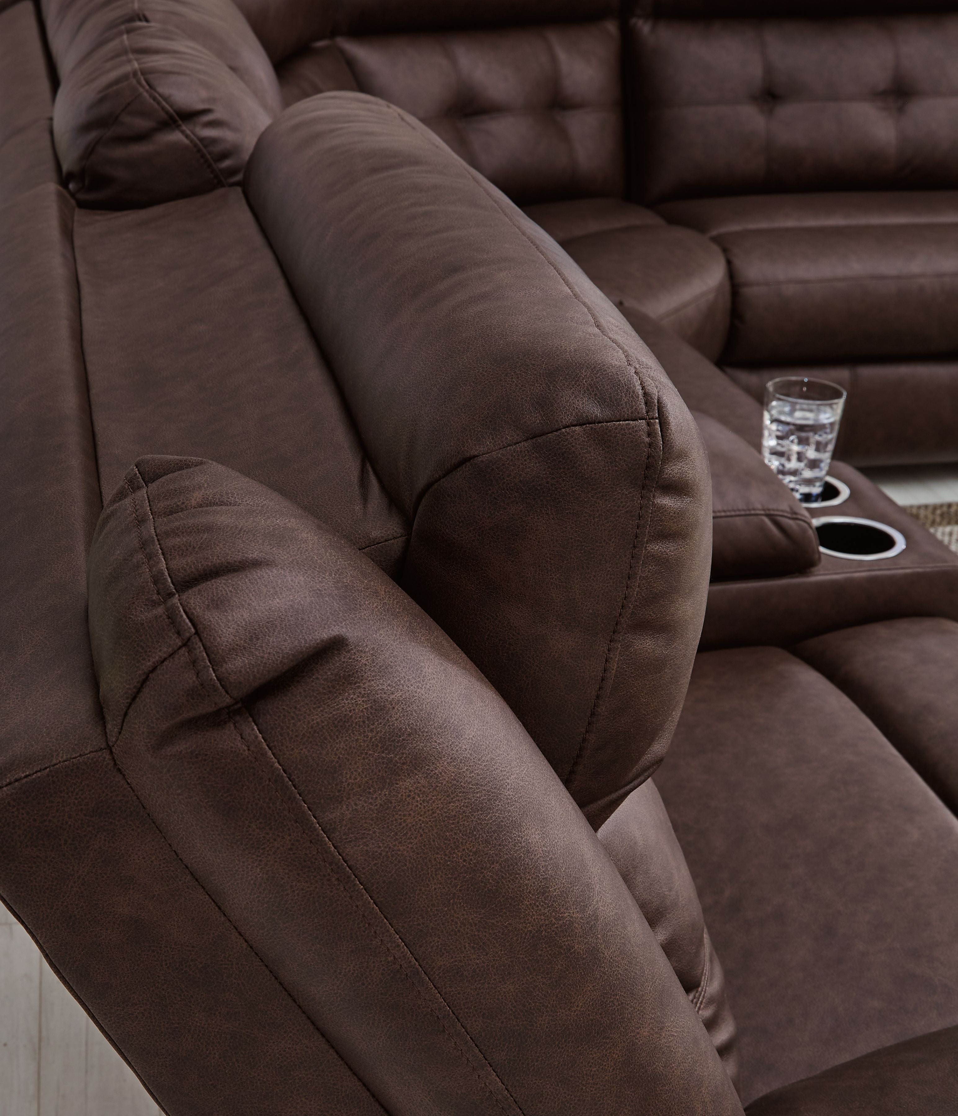 Signature Design by Ashley® Punch Up - Power Reclining Sectional | Meri Furniture