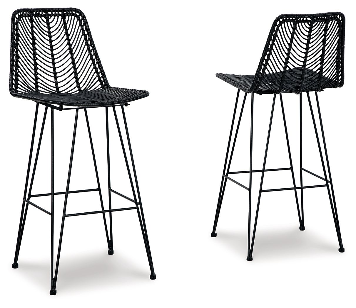 Signature Design by Ashley® Angentree - Tall Barstool (Set of 2) | Meri Furniture
