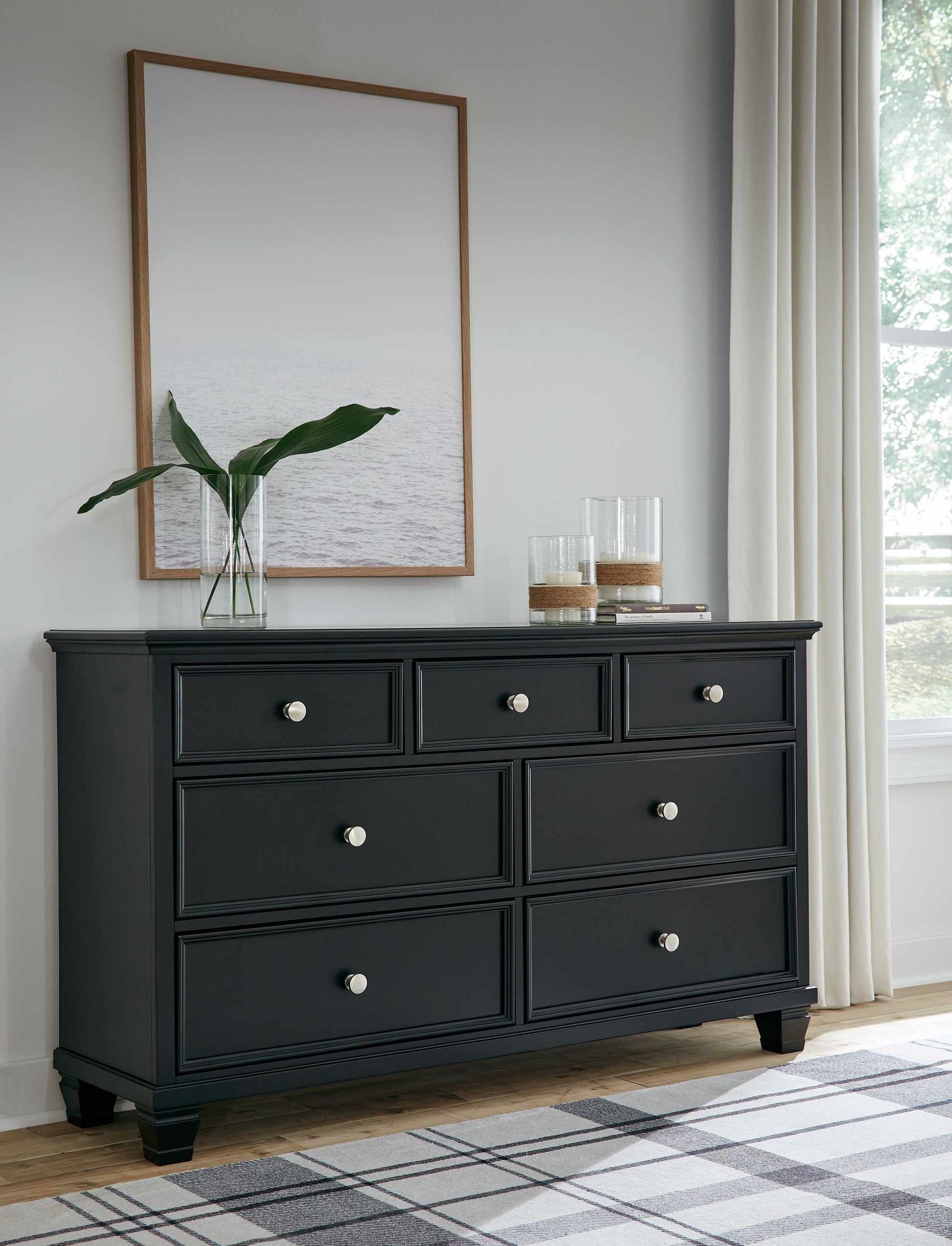 Signature Design by Ashley® Lanolee - Black - Dresser | Meri Furniture