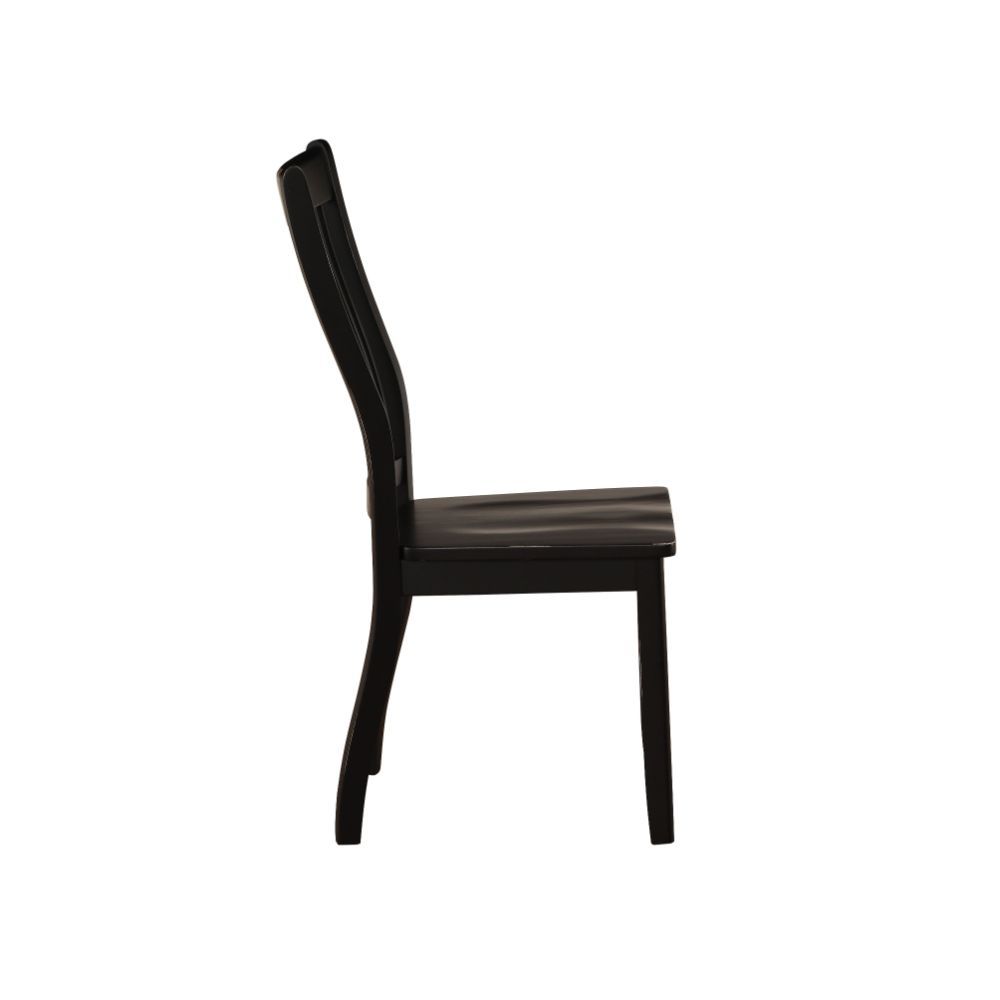 Renske - Side Chair Set of 2) - Black