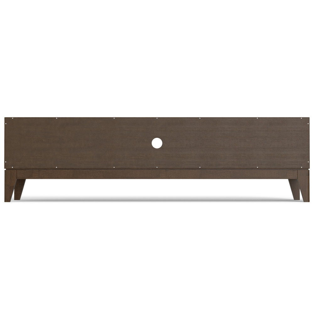 Harper - Low TV Media Stand - Walnut Brown