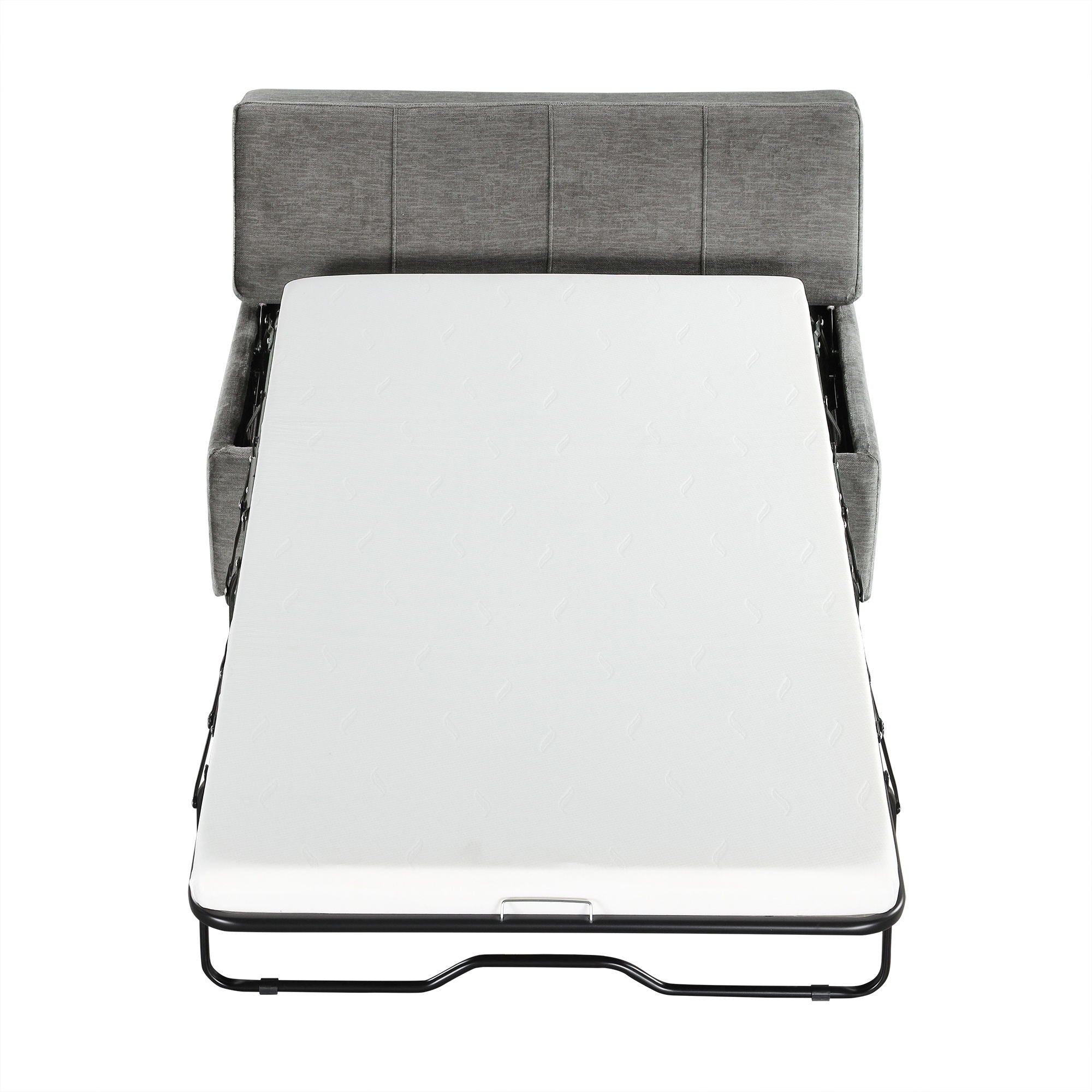 Twin Size Folding Ottoman Sleeper Bed With Mattress Convertible Guest Bed