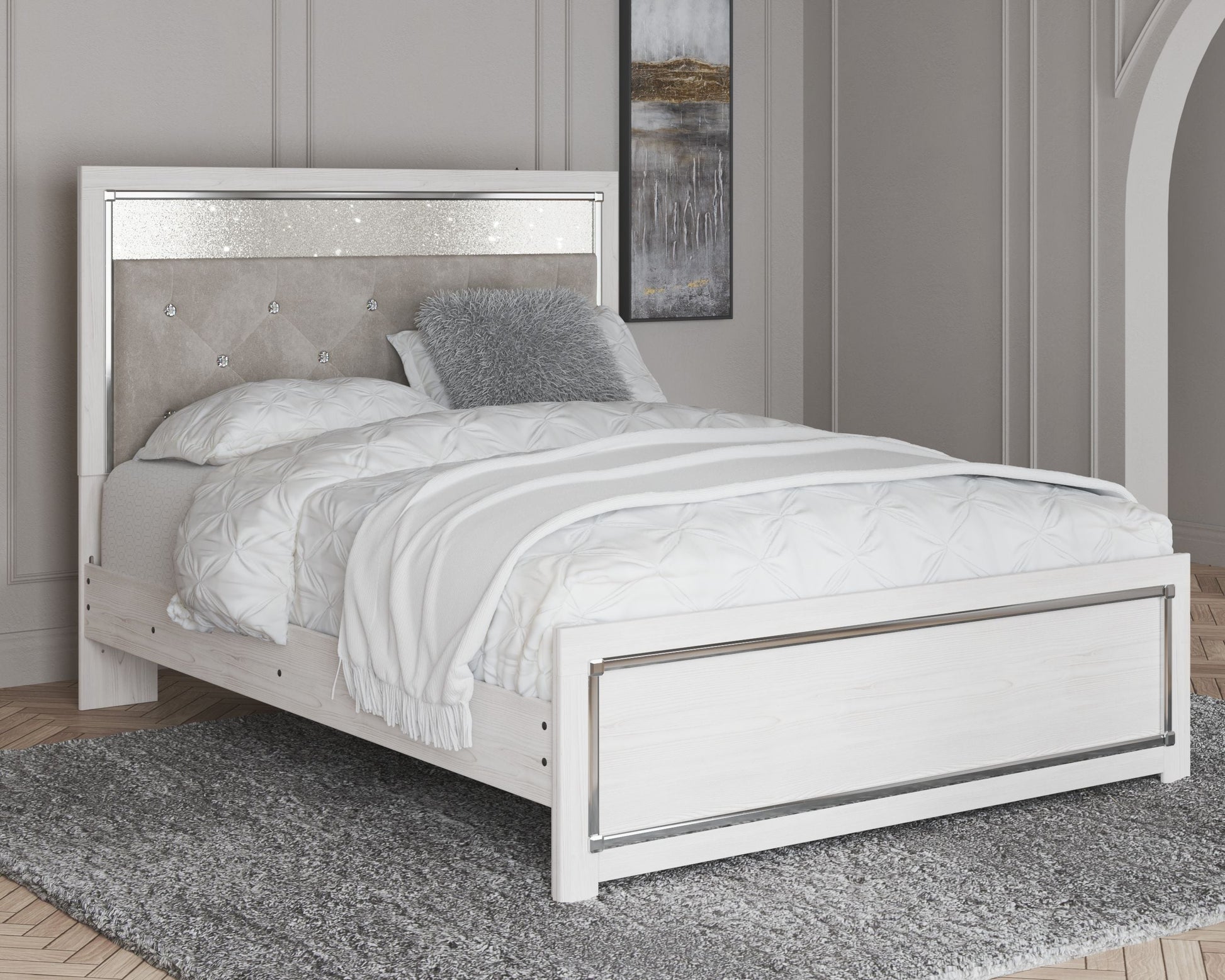 Signature Design by Ashley® Altyra - Panel Bed | Meri Furniture