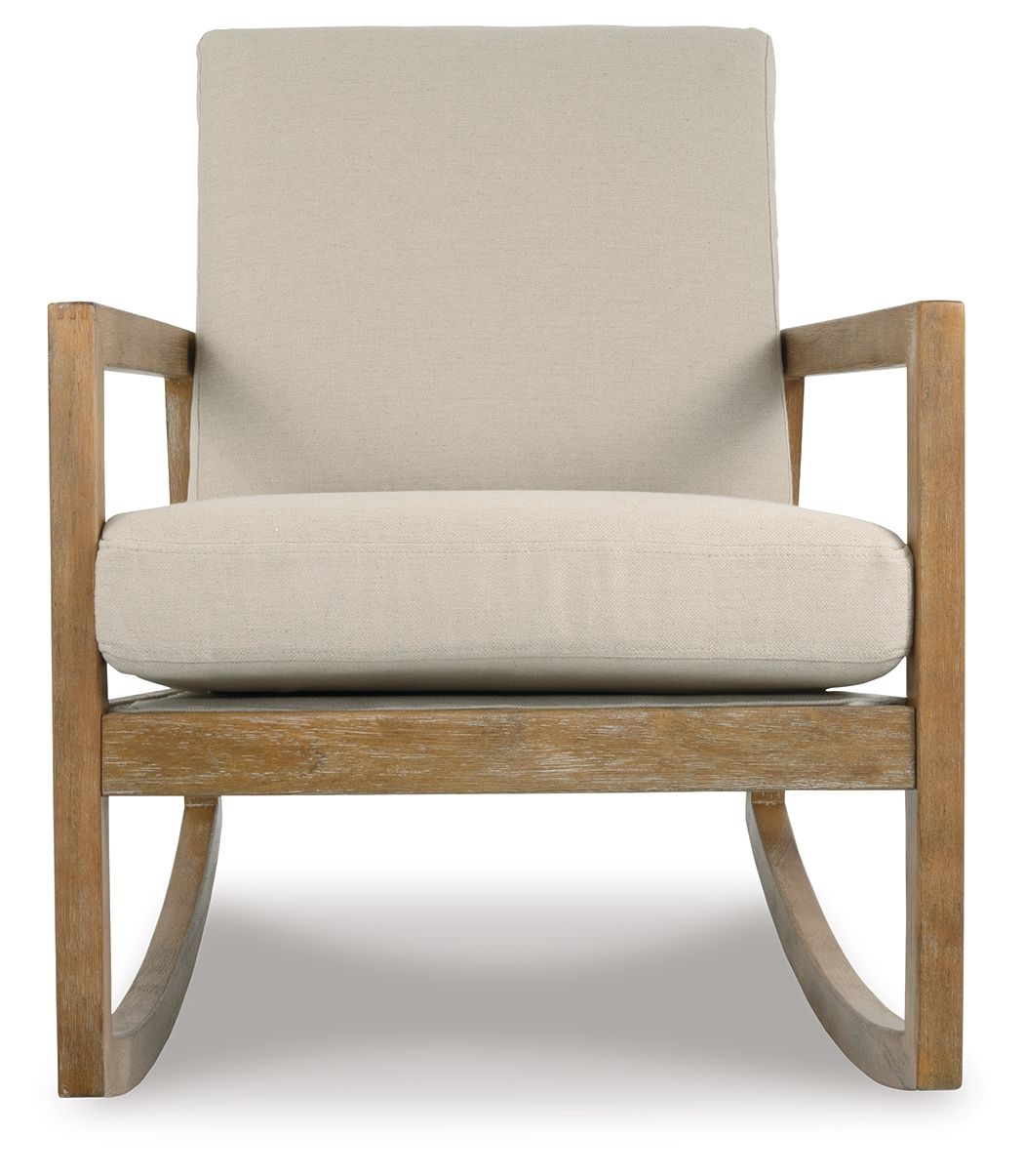 Ashley Furniture Novelda - Neutral - Accent Chair | Meri Furniture
