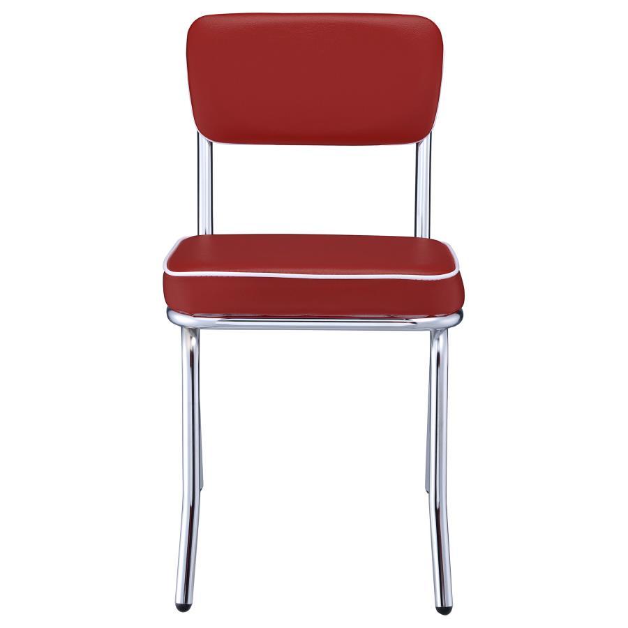 Coaster Fine Furniture Retro - Upholstered Dining Side Chair (Set of 2) | Meri Furniture