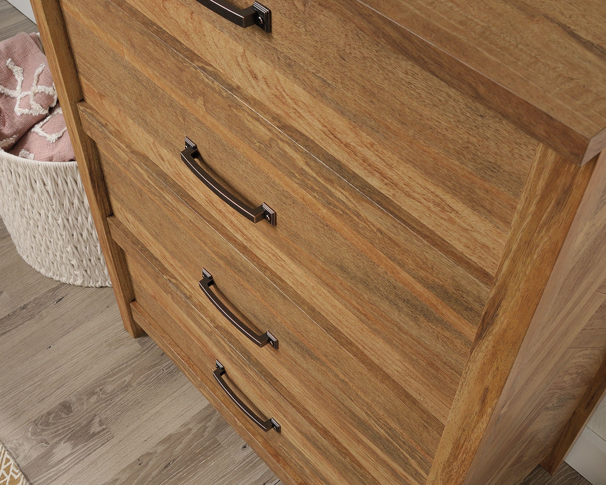 Cannery Bridge 4-Drawer Chest in Sindoori Mango