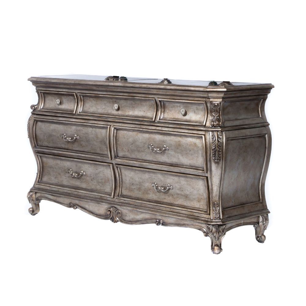 ACME Chantelle - Dresser w/Granite Top | Meri Furniture