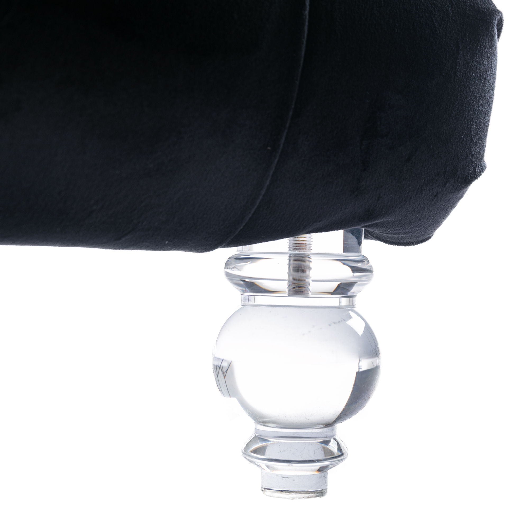 Velvet Chaise Lounge Indoor, Button Tufted Upholstered Chaise Lounge Chair With Pillow