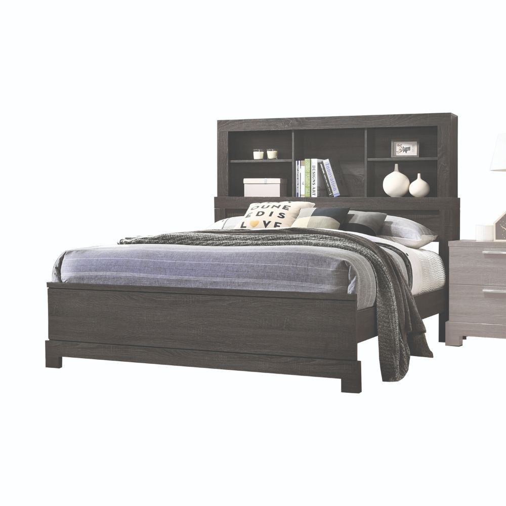 ACME Lantha - Bed w/Storage | Meri Furniture