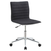 Coaster Fine Furniture Chryses - Upholstered Adjustable Home Office Desk Chair | Meri Furniture