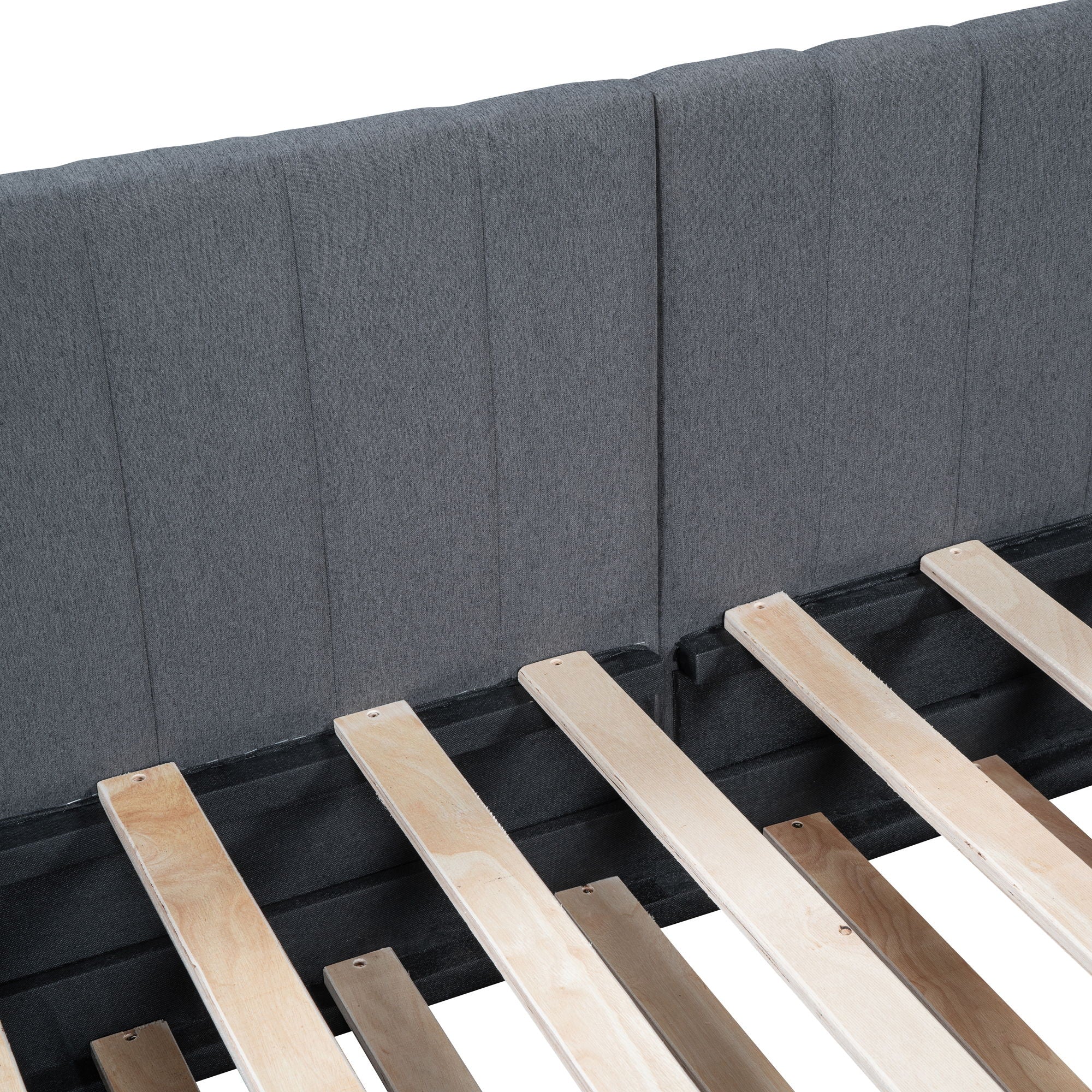 Upholstered Daybed, Sofa Bed Frame, No Box Spring Needed