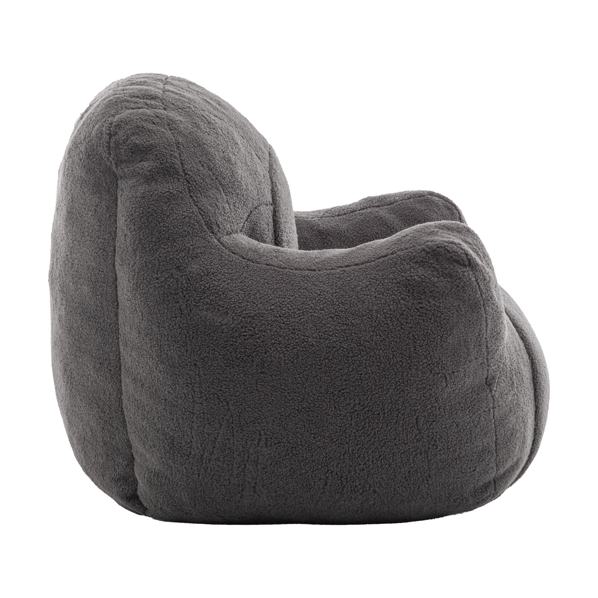 Comfy Bean Bag Chair With Filler, Fluffy And Cozy Seating