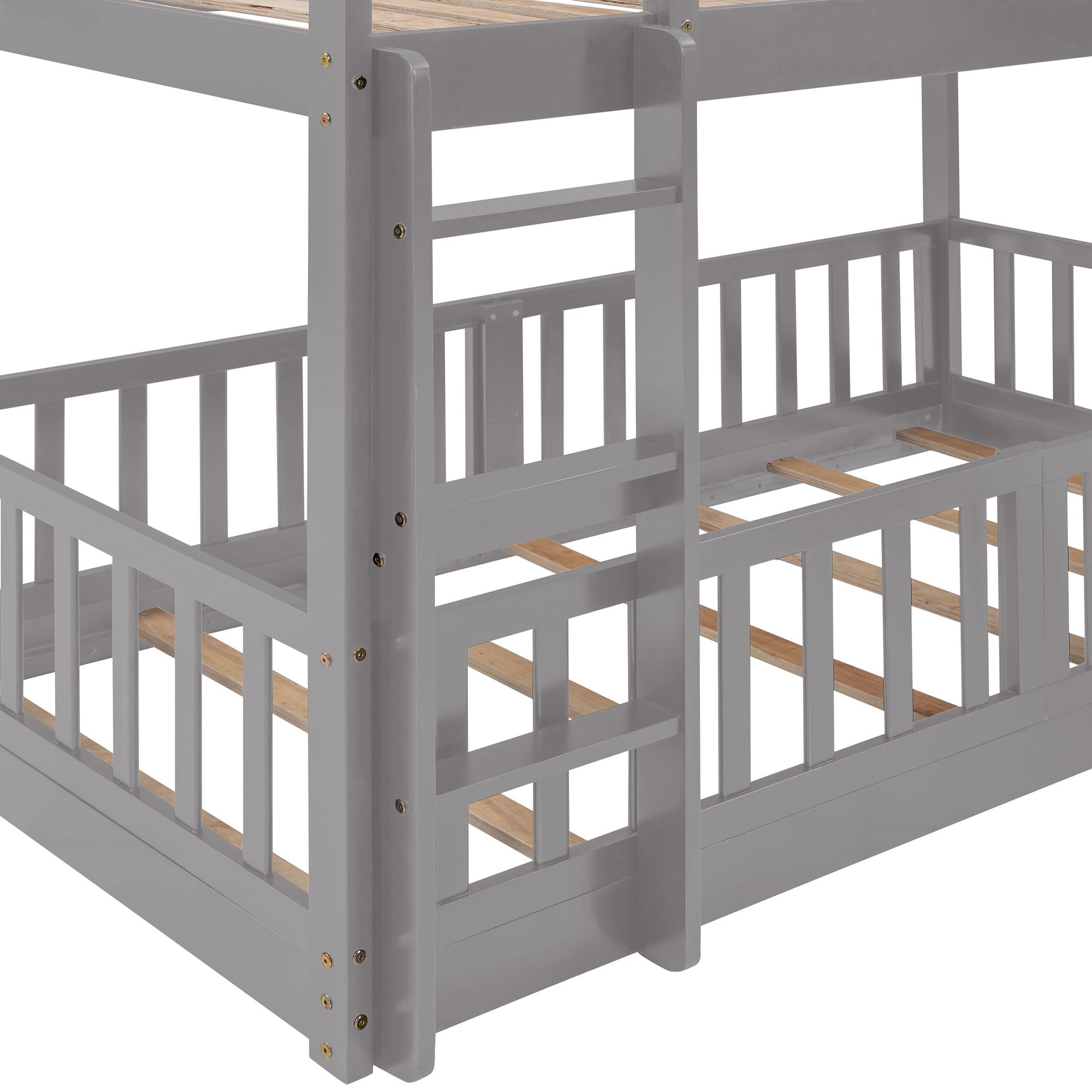 Functional Bunk Bed & Convertible Ladder And Slide