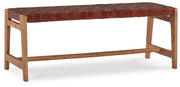 Signature Design by Ashley® Lemmund - Natural / Brown - Accent Bench | Meri Furniture