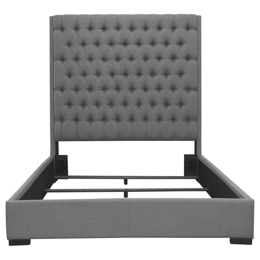 Coaster Fine Furniture Camille - Upholstered Panel Bed | Meri Furniture