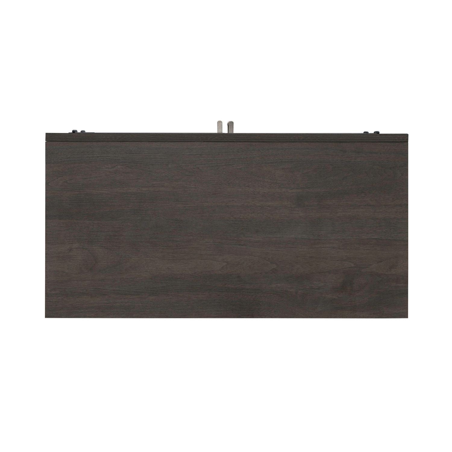 Modern Edge - Bedside Chest With Charging Station - Brown