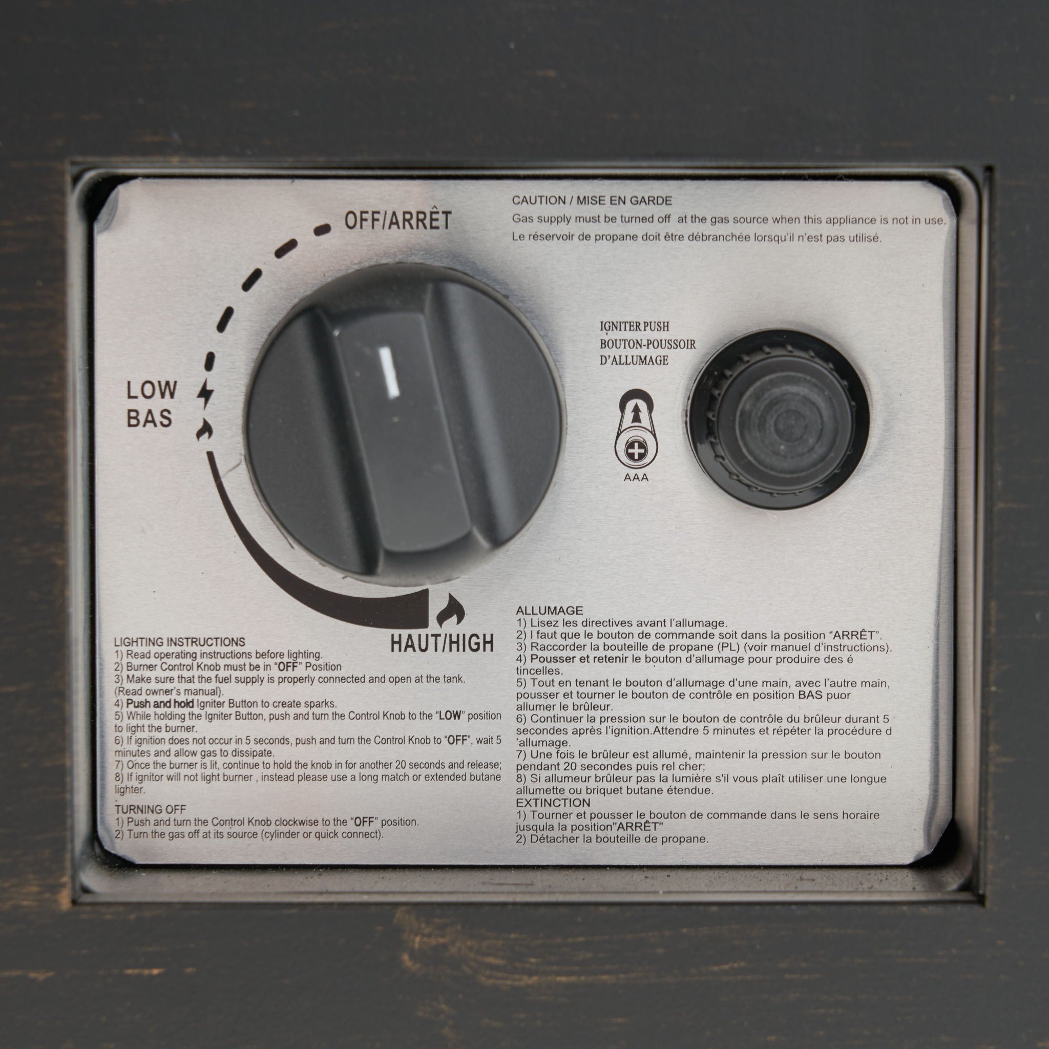 Modern Rectangular Iron Fire Pit 50,000 Btu