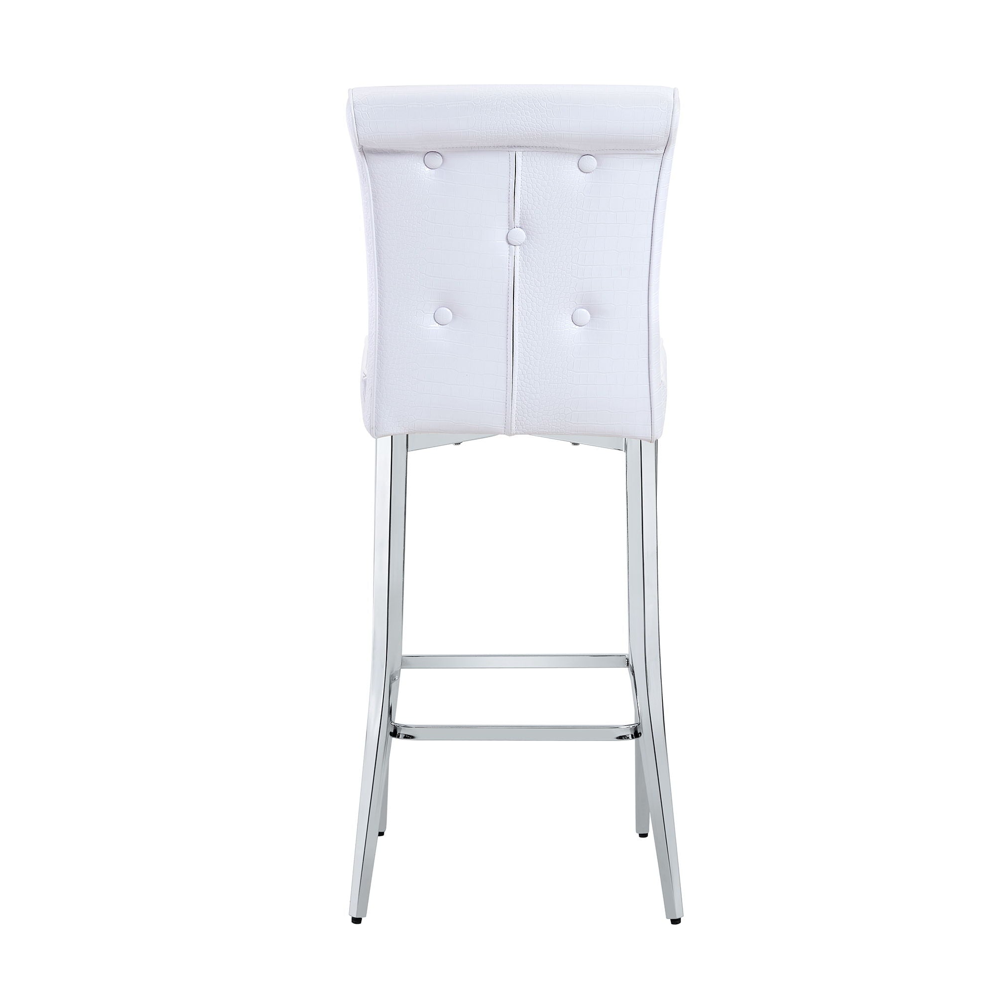 Bar Chairs & Crystal Clasp Design (Set of 2)