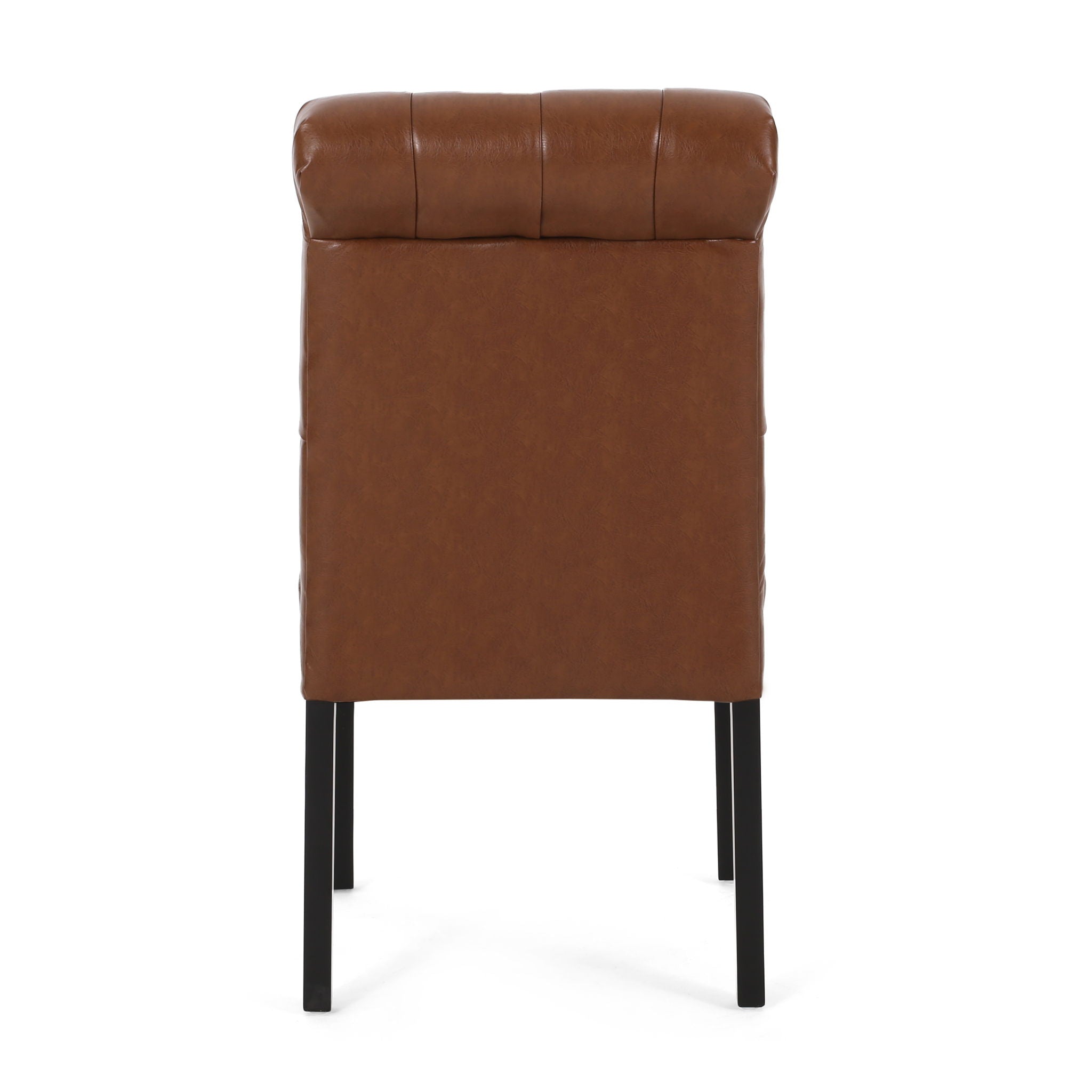 Broxton - Tuft Dining Rolltop Chairs With Button Tufted Backrest (Set of 2)