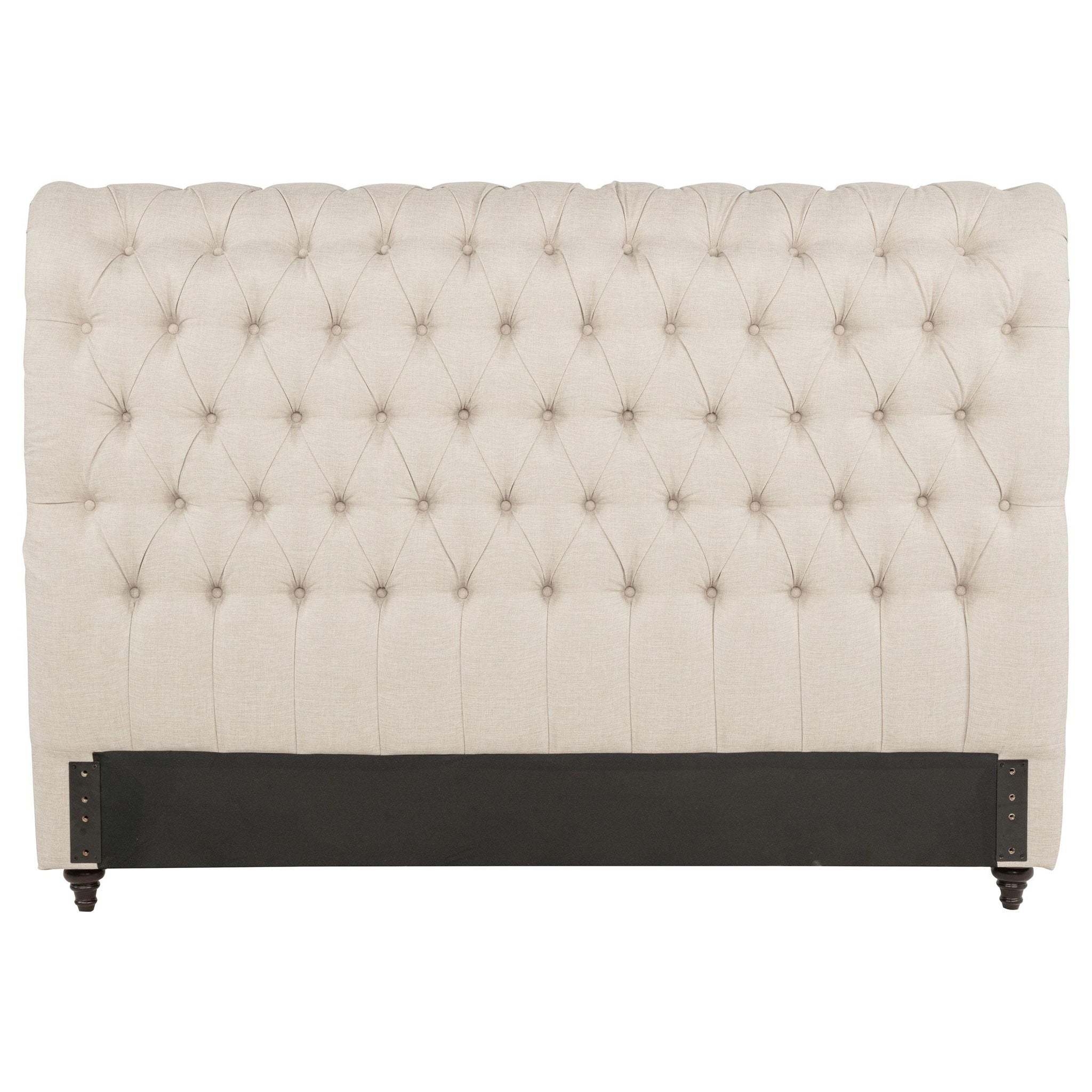 Devon 57-inch Upholstered Full Headboard Beige