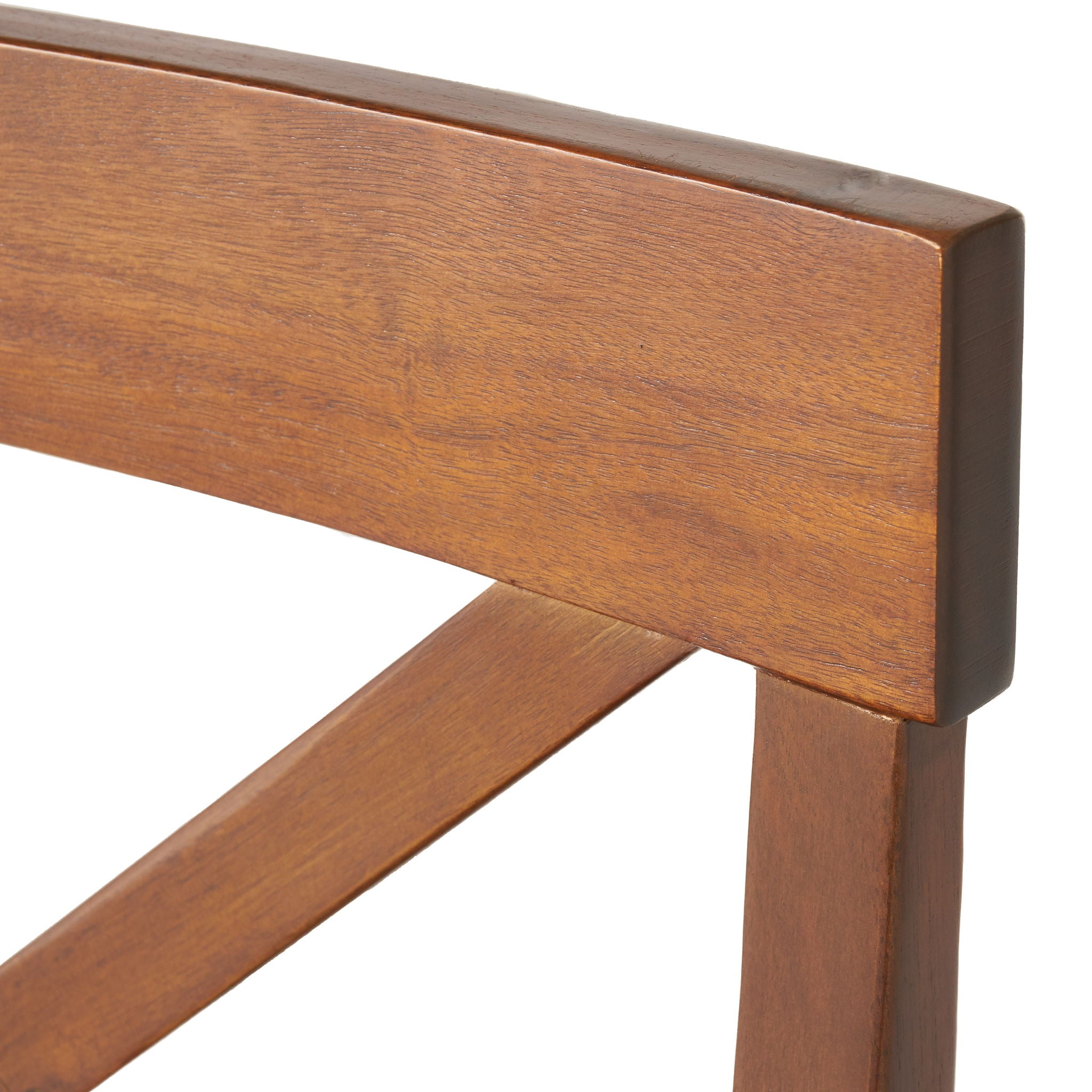 Dining Chair With X Shaped Back (Set of 2)