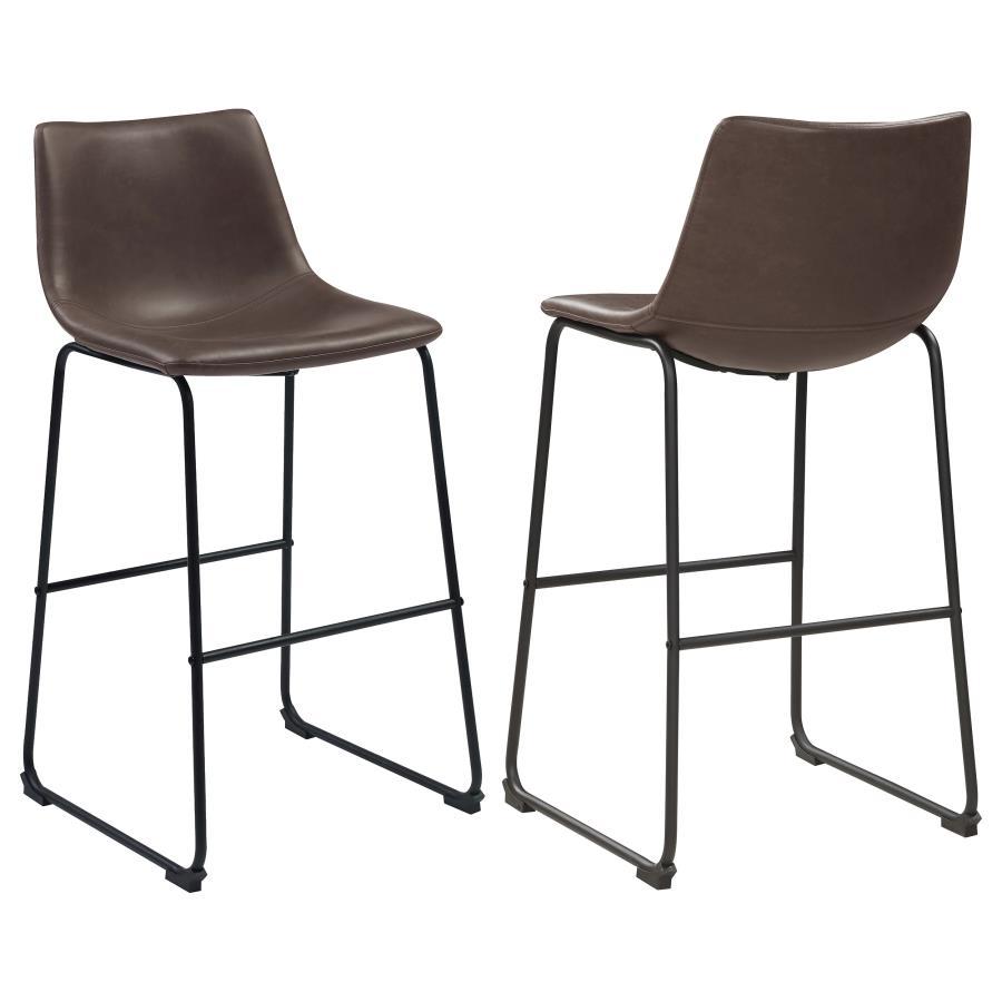 Coaster Fine Furniture Michelle - Upholstered Armless Chair (Set of 2) | Meri Furniture