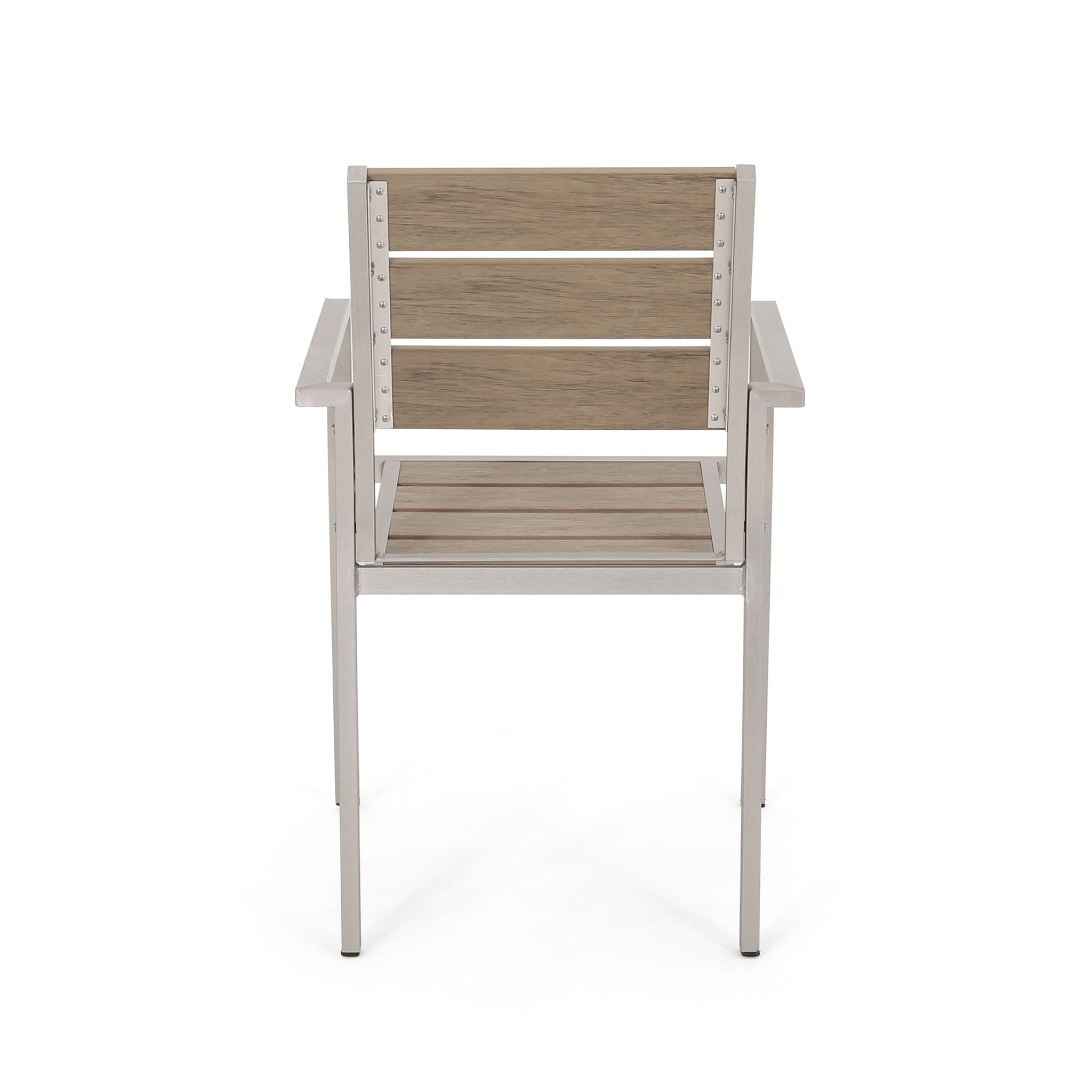 Dreamlan - Outdoor Aluminum Dining Chair (Set of 2)