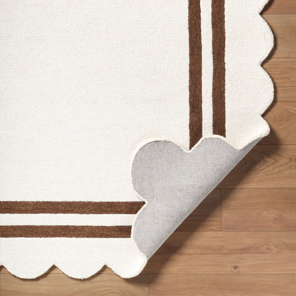 Scalloped Handmade Rug