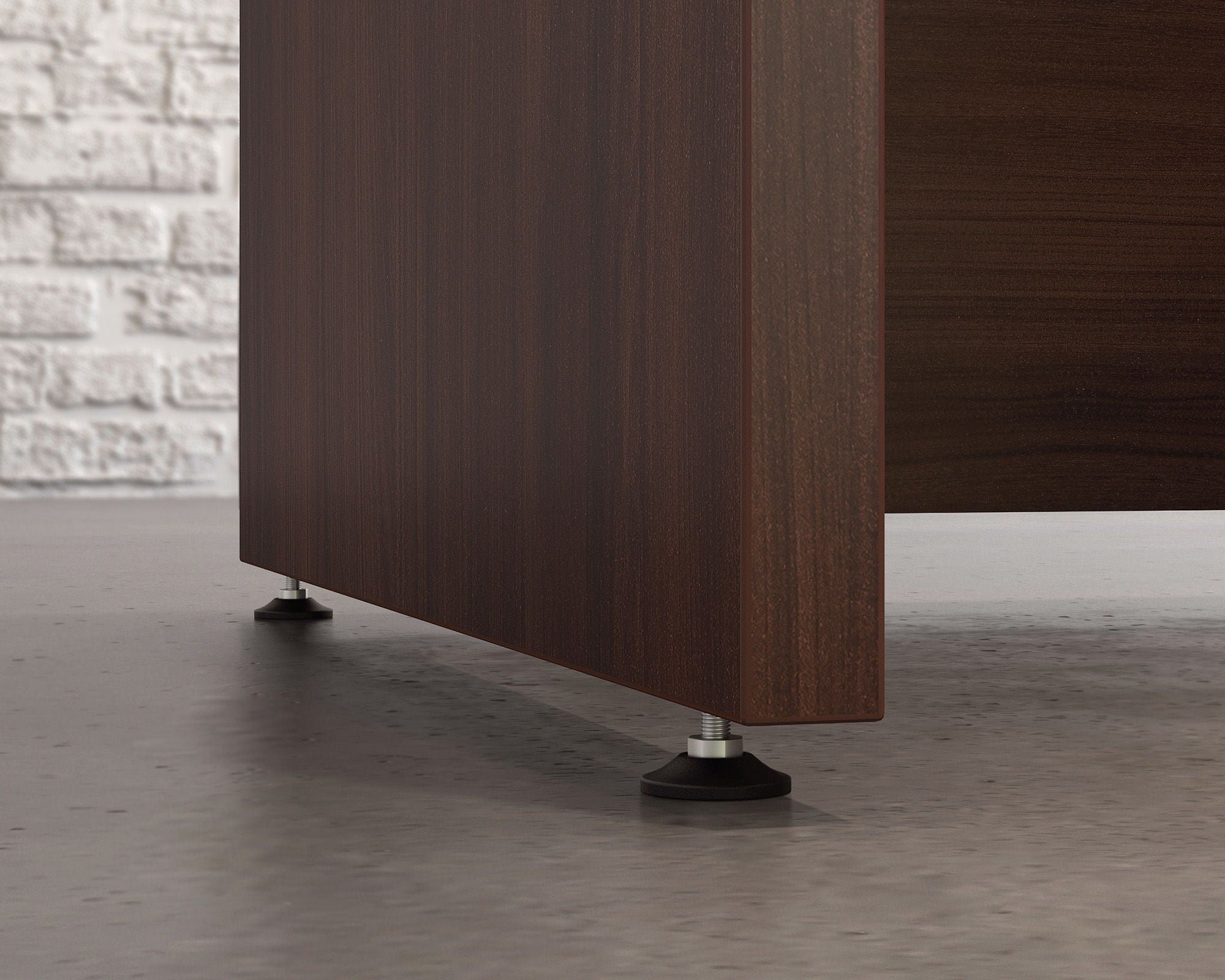 42" Commercial Desk Return in Noble Elm