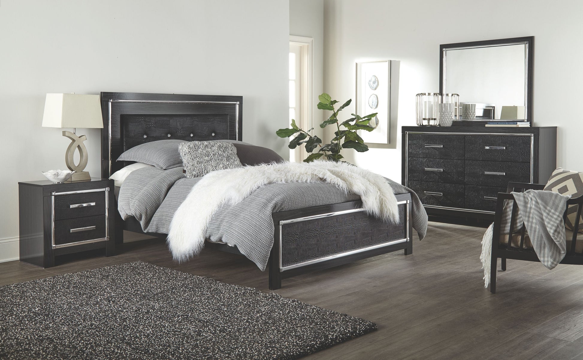 Ashley Furniture Kaydell - Dresser, Mirror | Meri Furniture
